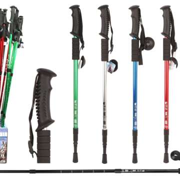 Adjustable Walking Stick (25"-53") (Trekking Pole)