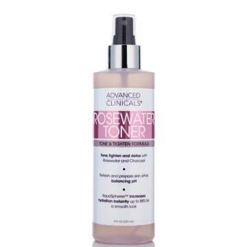 Advanced Clincials Rosewater 8 Fl Oz