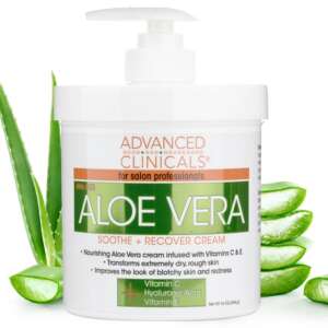Advanced Clinicals Aloe Vera Cream 16oz