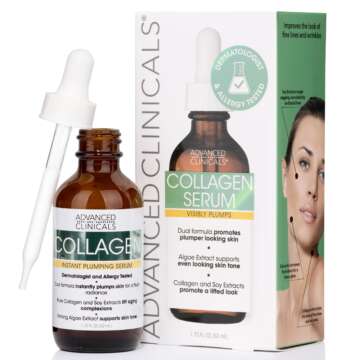 Advanced Clinicals Collagen Serum 1.75oz