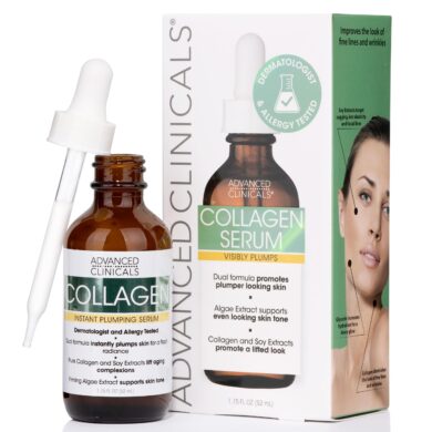 Advanced Clinicals Collagen Serum 1.75oz