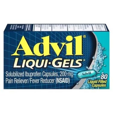 Advil LiquiGels 20 Capsules Ibuprofen 200mg