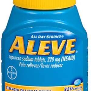 Aleve Naproxen sodium 220mg (NSAID) Bayer