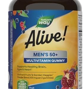 Alive Men's 50+ 60 Gummies