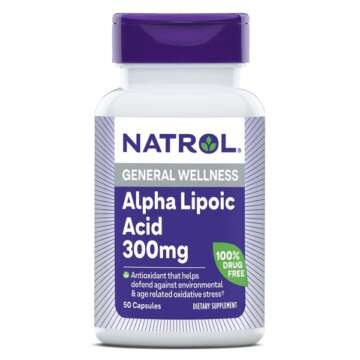 Alpha Lipoic Acid 300mg Natrol 50 capsules