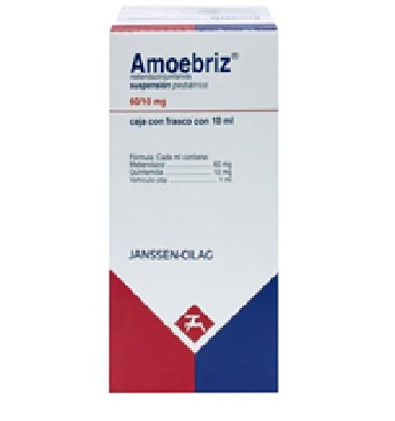 Amoebriz 60/10mg Suspension