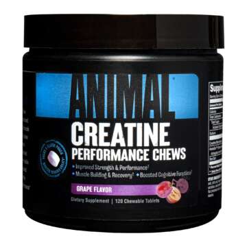 Animal Creatine Chew Tabs 120 ct