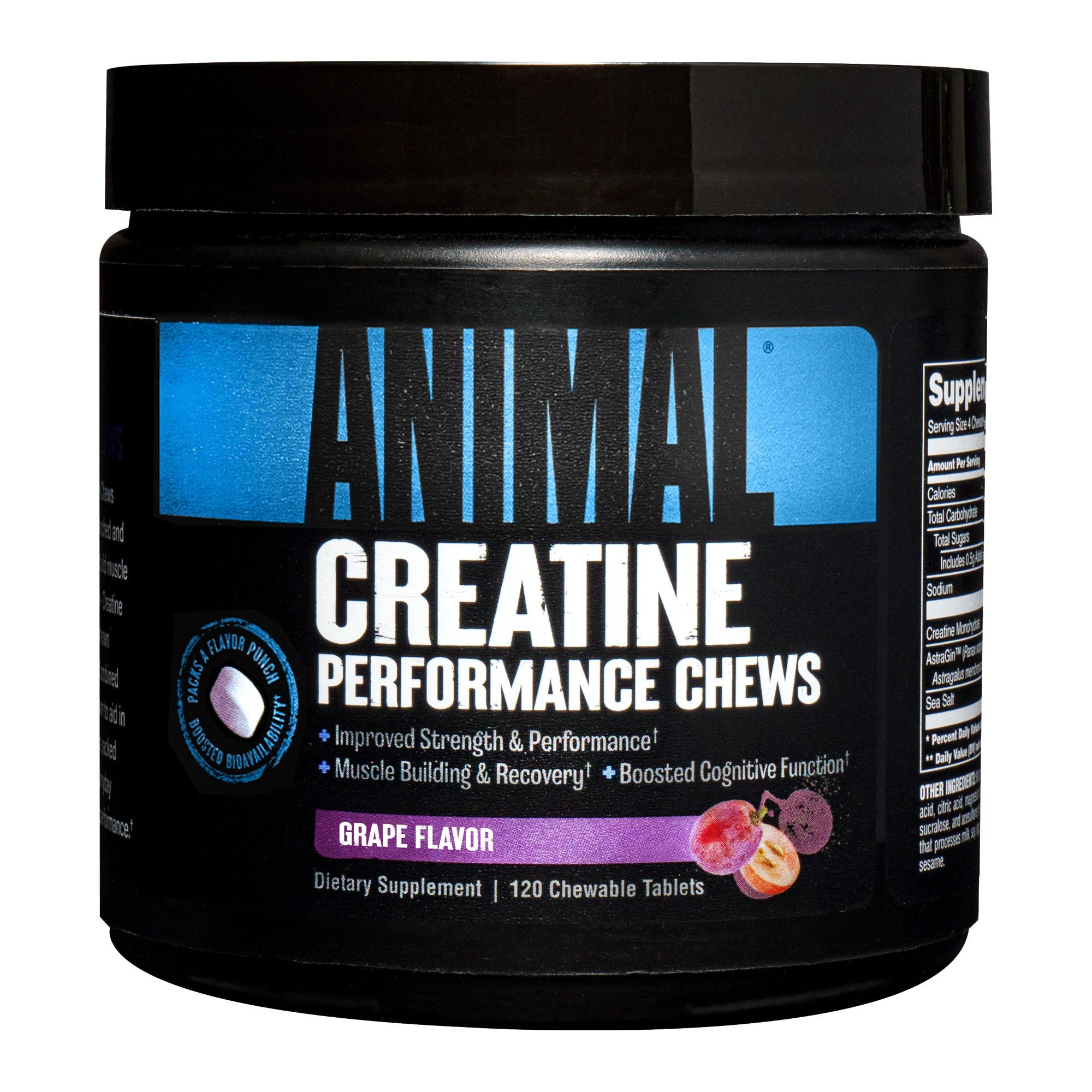 Animal Creatine Chew Tabs 120 ct