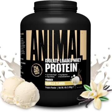 Animal Whey Protein Vanilla Flavour