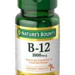 B12 1000mg 100 capsules. Nature's Bounty