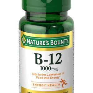 B12 1000mg 100 capsules. Nature's Bounty