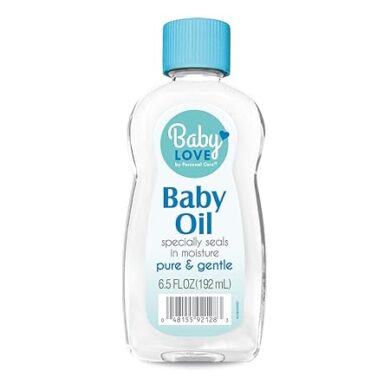 Baby Love Baby Oil 6.5 FlOz