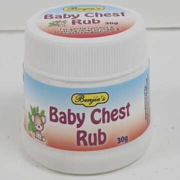 Benjie's Baby Chest Rub 30g