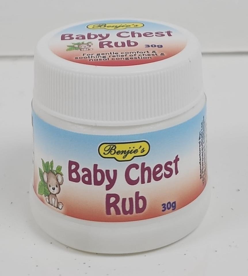 Benjie's Baby Chest Rub 30g