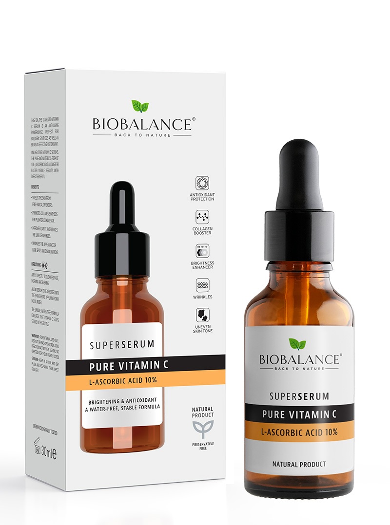 Biobalance Pure Vitamin C (L-Ascorbic Acid 10%)