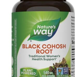 Black Cohosh Root 100 vegan capsules