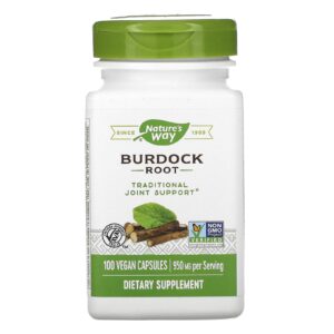 Burdock Root 100 vegan capsules