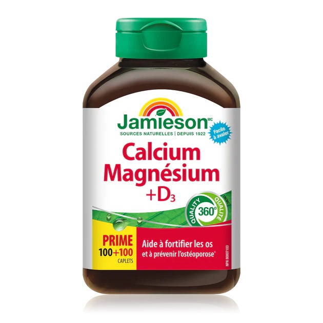 Calcium Magnesium+ D3 100+100 caplets