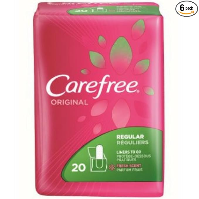 Carefree Liners Fresh Scent 20