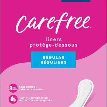 Carefree Regular Liners 120ct