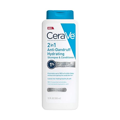 CeraVe 2 in 1 Anti Dandruff  Shampoo & Conditioner