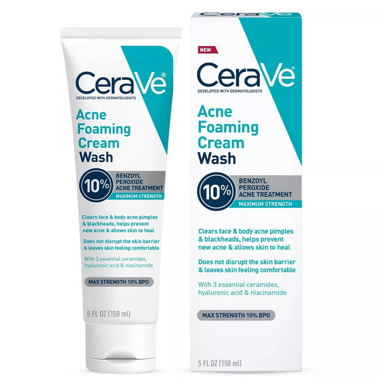 CeraVe Acne Foaming Cream Wash 5 Fl Oz