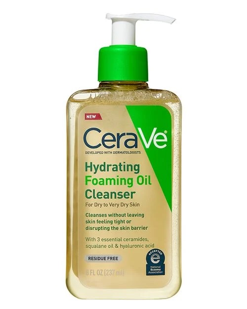 CeraVe Hydrating Foaming Oil Cleanser 12floz