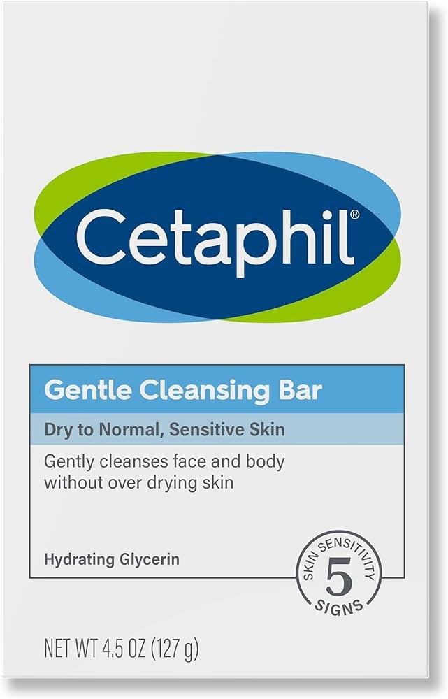 Cetaphil Gentle Cleansing Bar 4.5 Oz