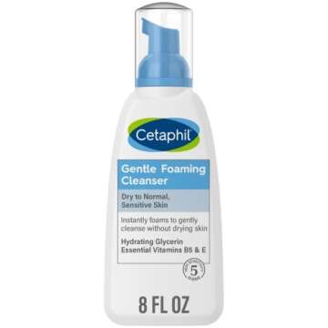 Cetaphil Gentle Foaming Cleanser 8 FLOz