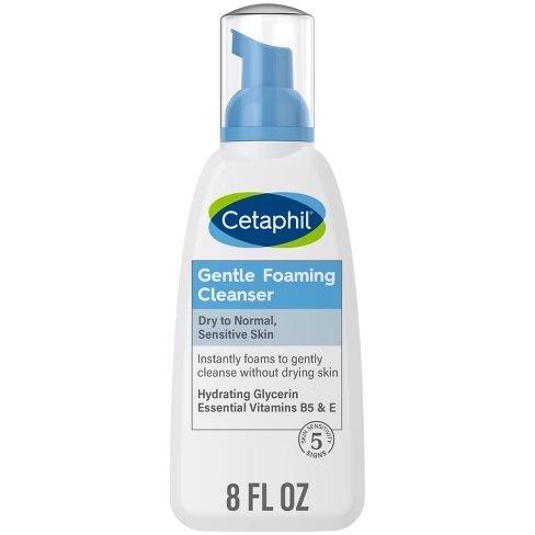Cetaphil Gentle Foaming Cleanser 8 FLOz
