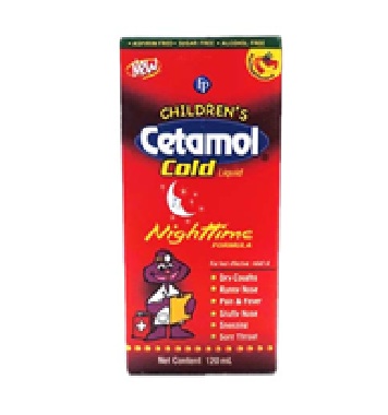 Children's Cetamol PM 120ml