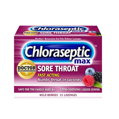 Chloraseptic Lozenges Max