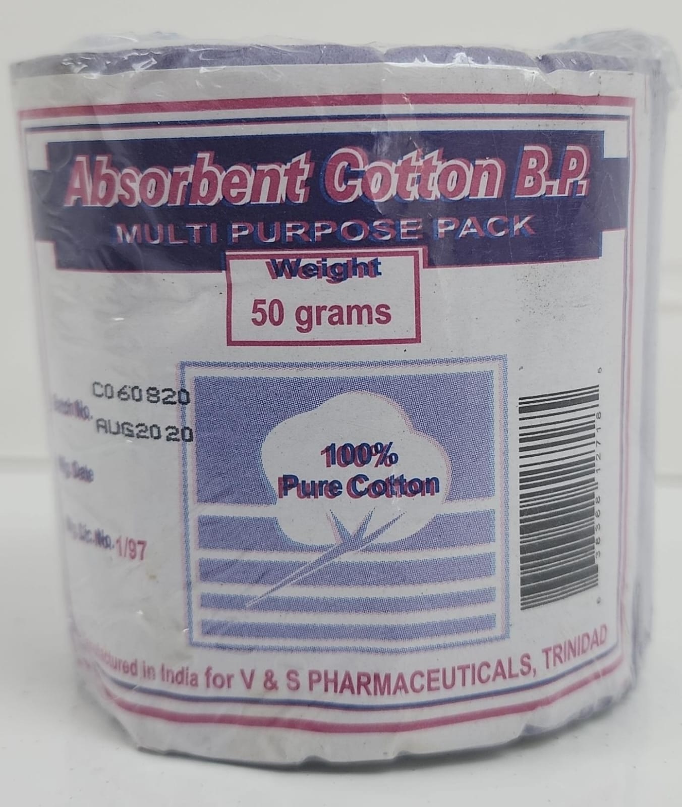 Cotton Wool Roll 50g