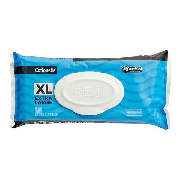 Cottonelle 45 XL Wipes