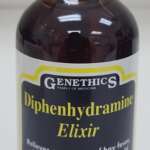 Diphenhydramine Elixir 120mL Genethics