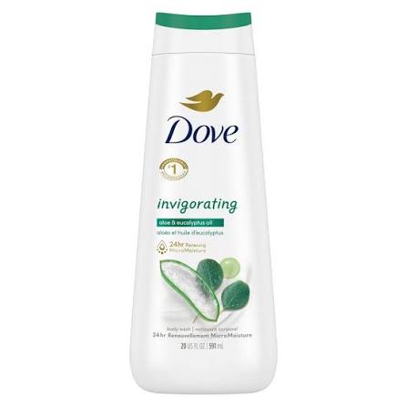 Dove Invigorate Aloe + Eucalyptus Body Wash