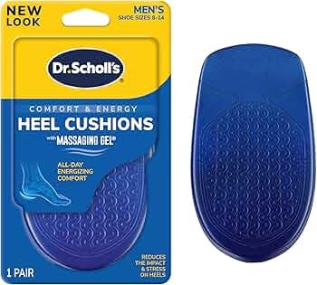 Dr Scholl's Heel Cushions Men. Shoe size 8-14