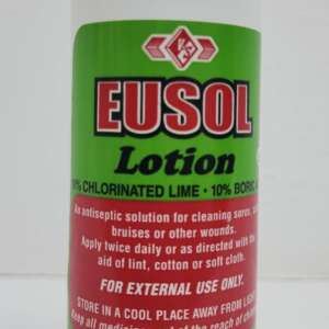 Eusol Lotion 250mL V&S 10% Chlorinated Lime