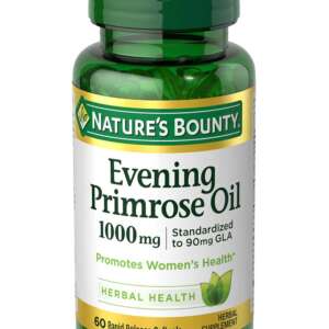 Evening Primrose Oil 1000mg. Nature's Bounty 60pcs