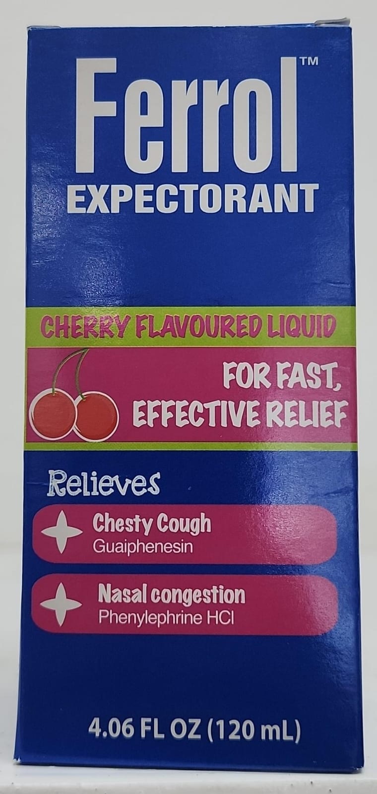Ferrol Expectorant 120ml - Cherry Flavoured