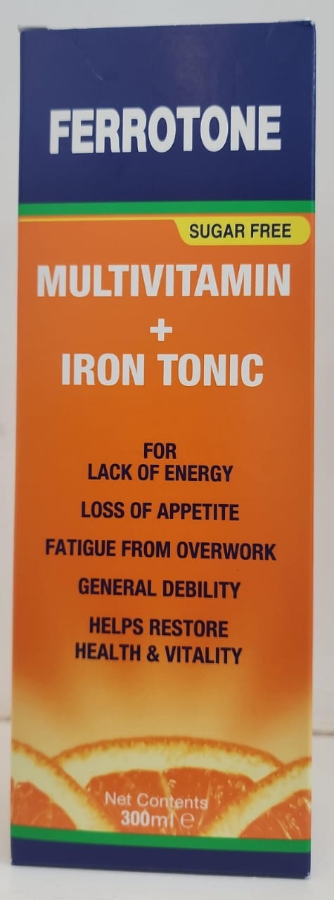 Ferrotone Multivitamin Iron 300ml