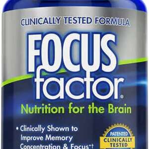 Focus Factor Adults. 180 Tablets.