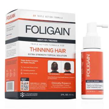 Foligain Men's 10% Trioxidil. 2 Fl. Oz.