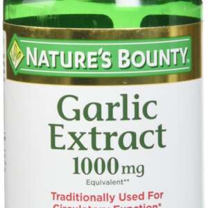 Garlic Extract 1000mg Nature's Bounty 100 tabs