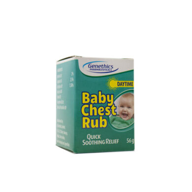 GENETHICS BABY CHEST RUB DAYTIME 56G JAR