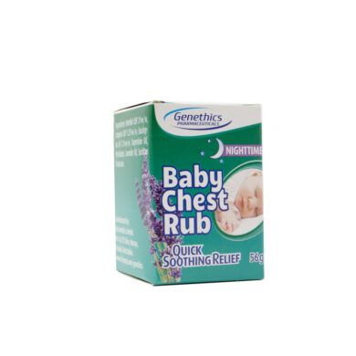 Genethics Baby Chest Rub NightTime 56g jar