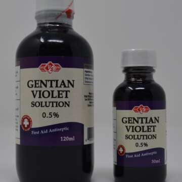 Gentian Violet 0.5% 120mL V&S