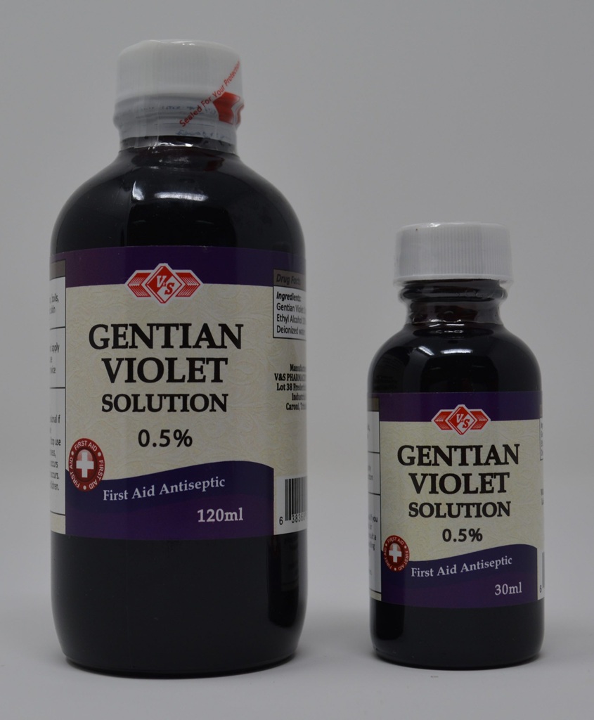 Gentian Violet 0.5% 120mL V&S
