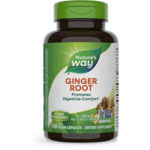 Ginger Root 100 Capsules