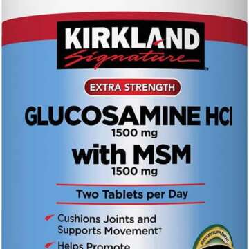Glucosamine HCL with MSM KirkLank